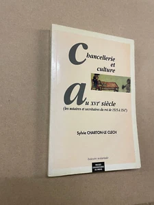 Chancellerie Et Culture by S. Charton-Le Clech - Pub: Mirail - 1993 - Paperback - Picture 1 of 1