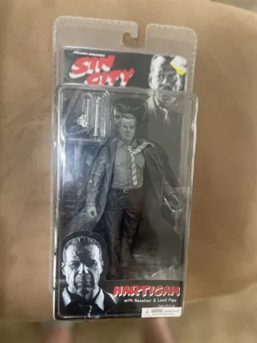 Neca Reel Toys Sin City Hartigan Black and White Action Figure - Series 1 Cover