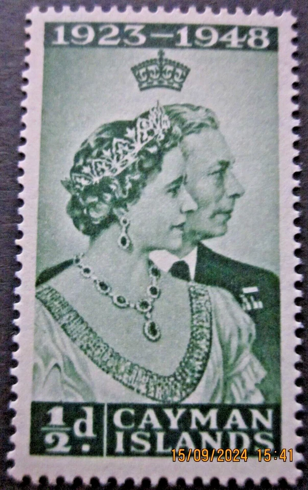 CAYMAN ISLANDS ~ S.G. 129 ~ 1948 ROYAL SILVER WEDDING OMNIBUS ~ MNH #02890 - Image 1 of 1
