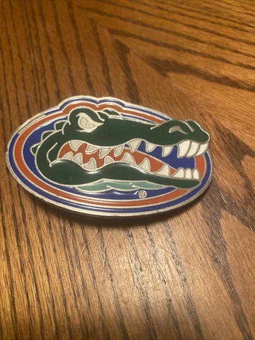 FLORIDA GATORS NCAA football team UF BELT BUCKLE Gainesville The Swamp Stadium Cover
