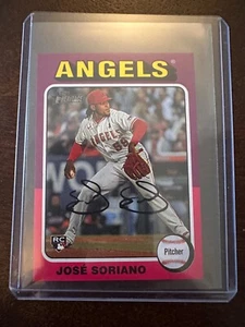 2024 Topps Heritage High Mini #671 Jose Soriano RC Los Angeles Angels Rookie - Bild 1 von 2