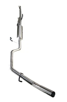 3"SS Catback Exhaust for 2009-2021 Toyota Tundra Crew Cab 4.6L 5.7L V8 NO Tip - Image 1 of 4