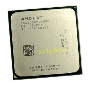 AMD Fx-4300 FX 4300 3,8 GHz FD4300WMW4MHK Sockel AM3+ CPUProzessor 1MB - Bild 1 von 4