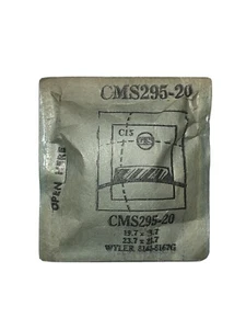 Vintage G-S Acrylic Watch Crystal Wyler 8167G 19.7 x 19.7 23.7 x 23.7 CMS295-20 - Picture 1 of 2