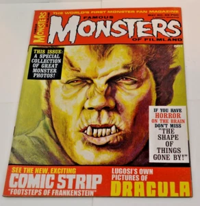 WARREN MAGAZINE HORROR FAMOUS MONSTERS OF FILMLAND #49 MAY 1968 - Imagen 1 de 2