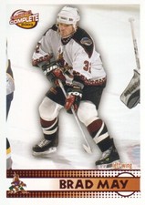 2002-03 Pacific Complete Hockey Red #274 Brad May 086/100