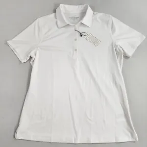 VINEYARD VINES Performance women polo shirt 2G001256_100 white sz S $78 - Picture 1 of 6