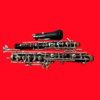Oboe Semiautomático con Llave E Madera Compuesta Plateado Llave C Oboe - Imagen 1 de 4