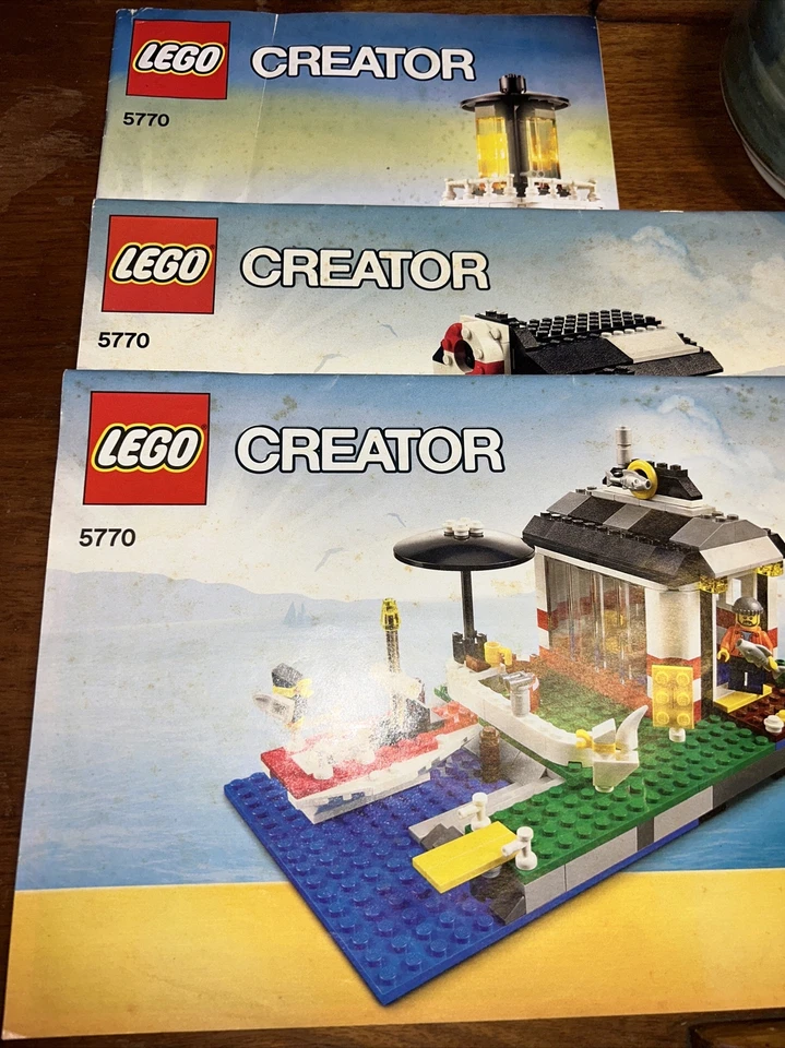 LEGO CREATOR Set 5770 Lighthouse Island, Instructions ONLY, All 3 Manuals - Image 1 of 1