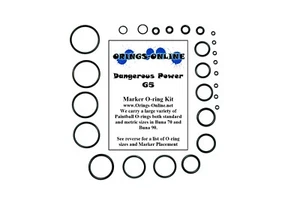 Dangerous Power DP G5 marcador de paintball kit de orinación x 4 reconstrucciones/kits - Imagen 1 de 1