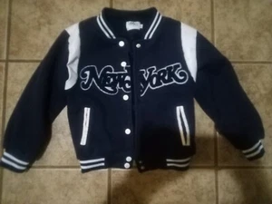 Lola and the boys Size 6 Varsity Jacket New York - Picture 1 of 4
