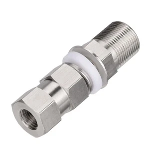 CB Ham Radio Antenna Adapter SO239 to 3/8 x 24 Stud Mount for 3/8 x 24 Threads - Picture 1 of 4