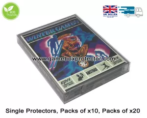Amstrad "Double Cassette" (PAL) Game Box Protector Display Cases - Picture 1 of 9