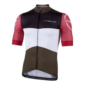 Nalini HOLLYWOOD Short Sleeve Jersey : BLACK/RED/WHITE - Picture 1 of 3