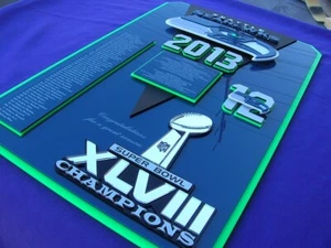 CHIEFS 3D SIGN art  3-D sign Kansas City KC football Swift Super Bowl 2024 - Picture 1 of 18