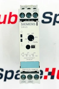 SIEMENS 3RP1525-1BW30 Time Relay - Picture 1 of 9