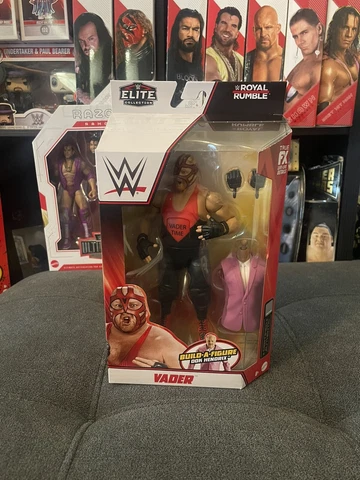 Vader w/ Dok Hendrix BAF WWE Elite Royal Rumble Wrestling Figure NEW Cover