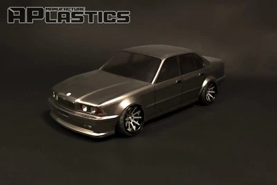 RC Body Car Drift Touring 1:10 BMW 5 E 34 Sedan style APlastics New Shell - Image 1 of 4