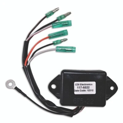 CDI Electronics Ignition Pack For Yamaha 2 Cylinder Outboard Motors 117-6522 - Image 1 of 4