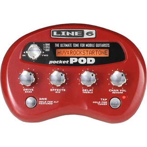 Line 6 Pocket POD Battery Powered Headphone/Mini Amp Modeler for Guitarists - Picture 1 of 5
