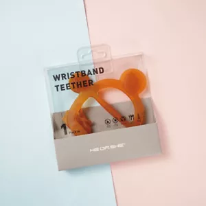 HE OR SHE Wristband Teether - Picture 1 of 4