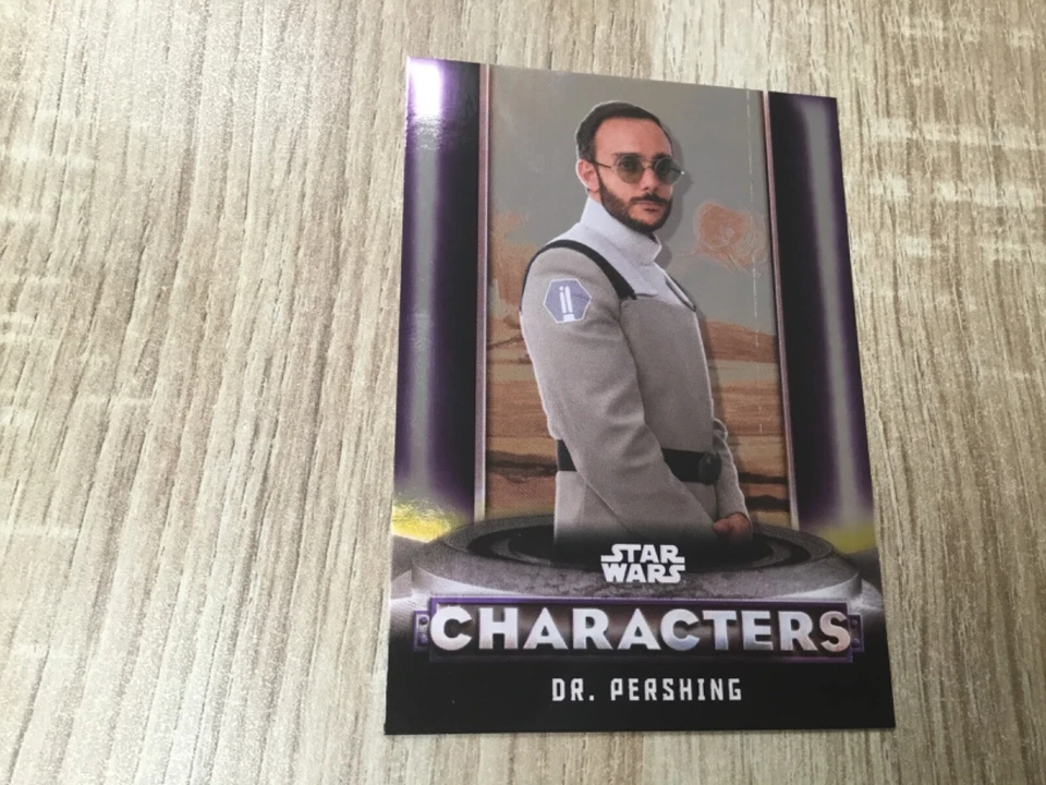 STAR WARS TOPPS MANDALORIAN SAISON 1 ET 2.  DR PERSHING.     MATRICULE 41/50 - Photo 1/3