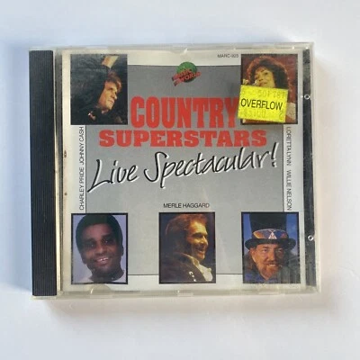 Country Superstars Live Spectacular, Various (1997) CD, Country, Folk, Rock, Pop - Image 1 of 4
