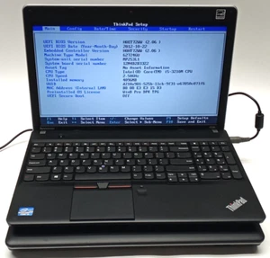 Lot of 2 Lenovo ThinkPad Edge E530 i5-3210m@2.5 4GB RAM No HDD/OS/Battery CB869* - Picture 1 of 10