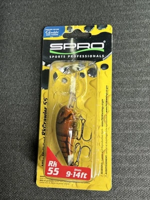 SPRO Crank Baits RK55 1/2oz Phantom Brown. - Image 1 of 2
