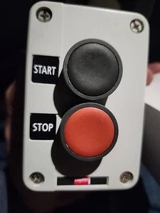 Dayton 32W267 Push Buttn Cntrl Station,Start/Stop,22Mm - Picture 1 of 5