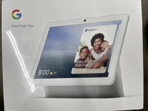 *NEU* Google Nest Hub Max Smart Lautsprecher Kreide Modell (GA00426-US) Assistent - Bild 1 von 5