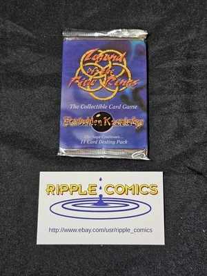 L5R Leyenda de los Cinco Anillos Conocimiento Prohibido Booster Pack Sellado de Fábrica  Foto 1 de 2