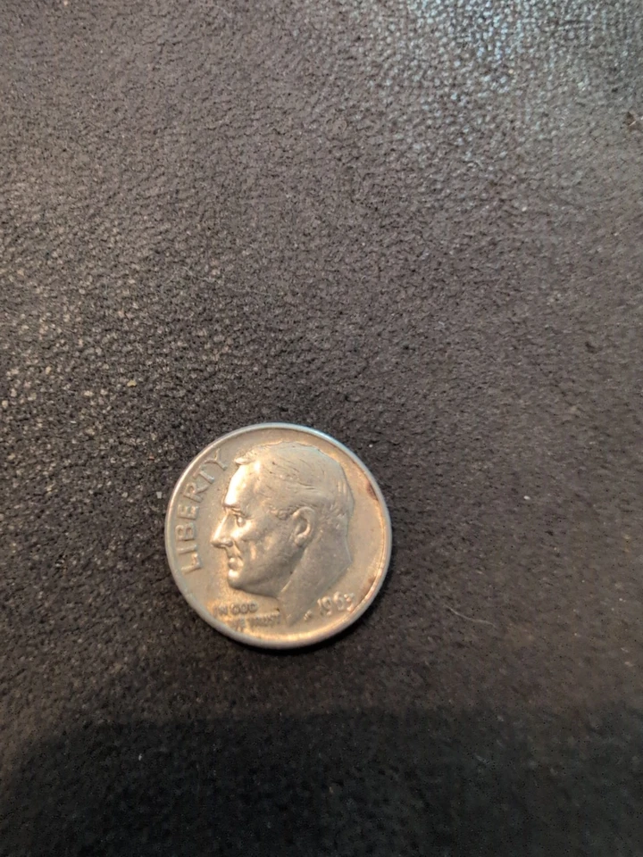 1963 Dime. No Mint Mark. Silver - Image 1 of 1
