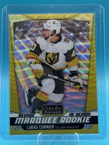2024-25 O-Pee-Chee Platinum #265 Lukas Cormier Neon Yellow Surge - Picture 1 of 2