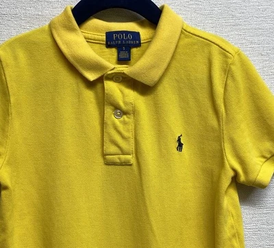 Polo Ralph Lauren Manga Corta Polo Amarillo Camisa 5T Pony Foto 1 de 4