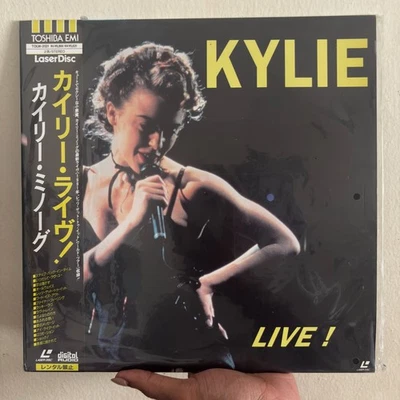 KYLIE MINOGUE Kylie Live! NTSC JAPANESE LASERDISC LD w/OBI+INSERT - Image 1 of 4