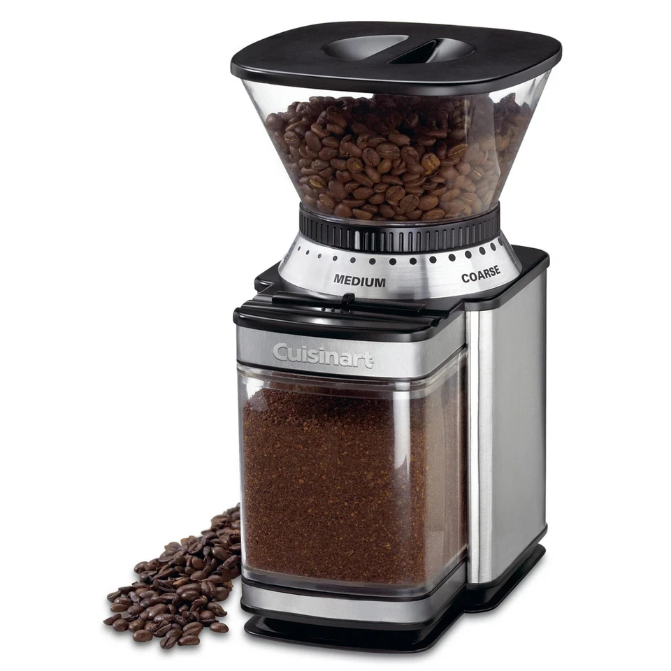 Molino de rebabas automático Cuisinart CCM-16PC1 Supreme Grind 16 oz restaurado Foto 1 de 4