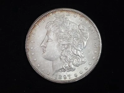 1897-S Morgan Silver Dollar Brilliant Uncirculated 51016 - Image 1 of 2