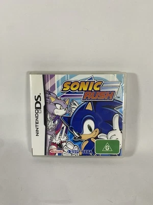 Sonic Rush Nintendo DS Complete Excellent Condition - Game Case Manual Free Ship - Image 1 of 3
