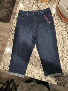 Gloria Vanderbilt Amanda Stretch Jeans Größe 12 - Portland Wash. Neu. - Bild 1 von 8