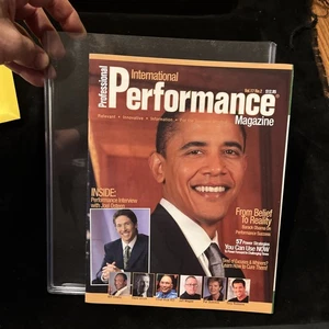 Professional performance magazine Barack Obama Obama In Plastic Case - Imagen 1 de 3