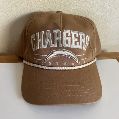 Chargers Football NFL SnapBack Hat New Never Worn One Size Brown ‘47 Forty Seven - Image 1 of 4