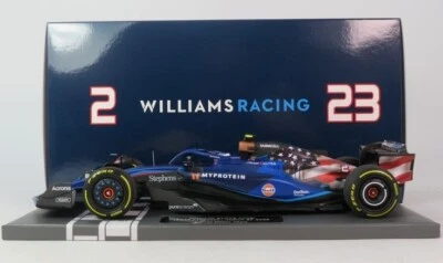 Minichamps Williams FW45 #2 Logan Sargeant Austin GP 2023 1/18 117231902 - Immagine 1 di 4
