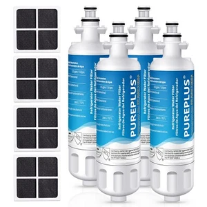 4 PACK Fit For LG Kenmore Elite 9690, ADQ360061 Water and Air Filter - Picture 1 of 9