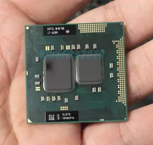 Procesador Intel Core i7-620M 2,66 GHz 4M doble núcleo SLBPD CPU Socket G1 para computadora portátil - Imagen 1 de 4