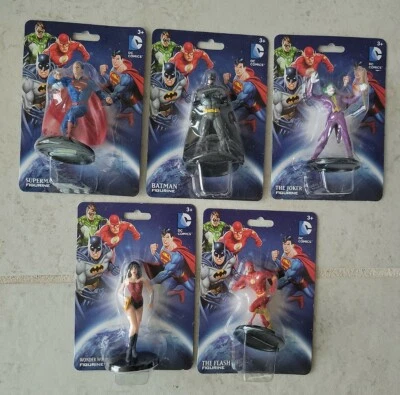 NUEVO MINI FIGURAS SUPERMAN BATMAN JOKER FLASH MUJER MARAVILLA DC LIGA DE LA JUSTICIA s198 Foto 1 de 4