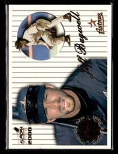 Jeff Bagwell #'d /52 - 2000 Pacific Aurora Pinstripes Premiere Date SP #62 Rare