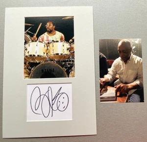 BILLY COBHAM In-person signed Briefkarte/Passepartout 20x30 Autogramm - Picture 1 of 1