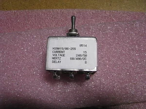 AIRPAX CIRCUIT BREAKER # M39019/06-255 NSN: 5925-01-019-8466 - Picture 1 of 1