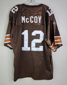 Vtg Cleveland Browns Colt Mccoy #12 Reebok NFL Mens Sz 54 Football Jersey - Picture 1 of 14
